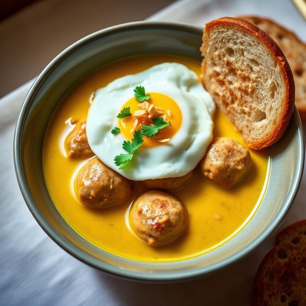 Stolik ze śniadaniem w Porze — kawa, pieczywo od Breaking Bread i sezonowe dodatki